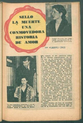 Sello la muerte, una conmovedora historia de amor