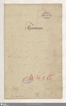 [Coro:] Soprano.