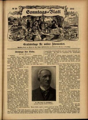 Ausgabe vom Sonntag, den 20. Juli 1913.