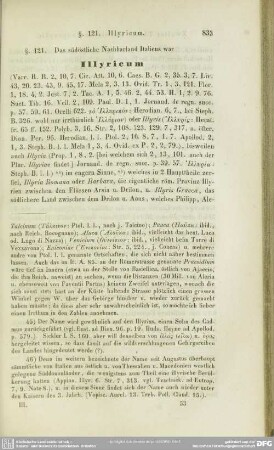 § 121. Illyricum