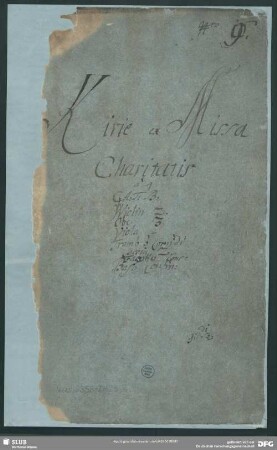 Masses - Mus.2358-D-23 : V (4), Coro, orch - D; ZWV Z 10