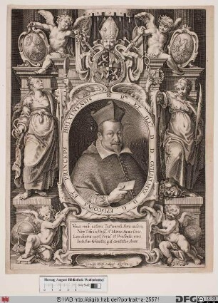 Bildnis Wilhelm (von Welsperg), 1628-41 Fürstbischof von Brixen