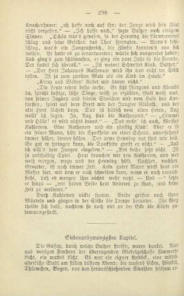 Siebenundzwanzigstes Kapitel