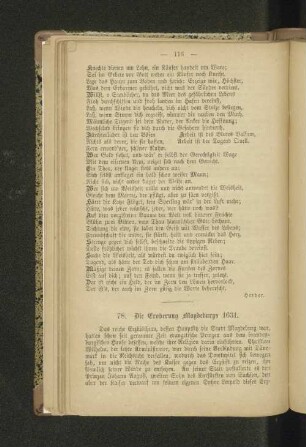 78. Die Eroberung Magdeburgs 1631.