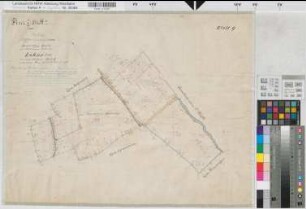 Lohne (Bad Sassendorf), Separation Lohne, Bl.9 Brouillonkarte Flur 7,2