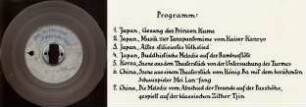 Vorführband: "Japanische Musik"