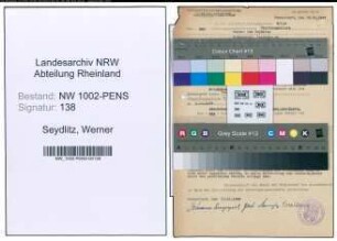 : Seydlitz, Werner, Von