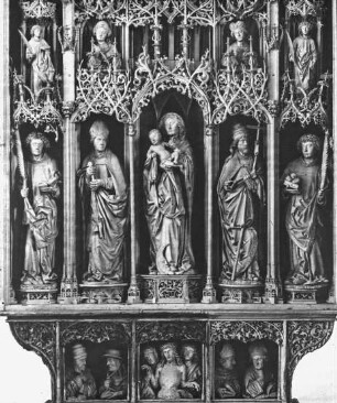 Heilbronn, Kilianskirche, Hochaltar; Hans Seyfer