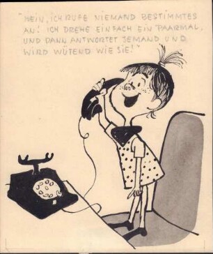 Karl Schrader - Telefongespräch