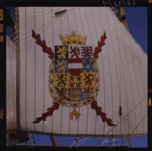Vollmodell der spanischen Galeone "Santa Maria del Pilar", um 1535, Maßstab 1:50, Detailansicht