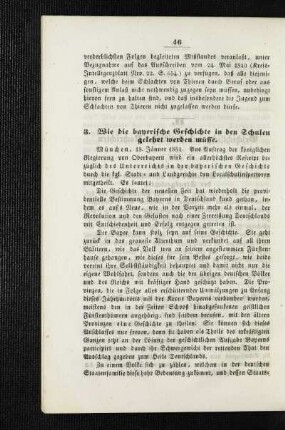Wie die bayerische Geschichte in den Schulen gelehrt werden müsse