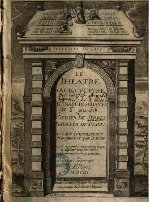 Le theatre d'agriculture et mesnage des champs