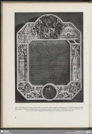 Ehrenbürger-Urkunde der Stadt Hannover für Generalfeldmarschall von Hindenburg 1915