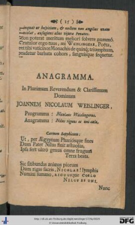 Anagramma.