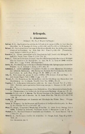 Zoologischer Jahresbericht. 1883 (1884), Abth. 2