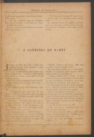 A condessa du Barry
