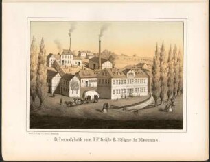 Orleansfabrik von J. F. Gräfe & Söhne in Meerana