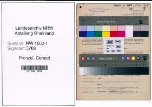 Entnazifizierung Conrad Prenzel, geb. 29.08.1888 (Architekt)