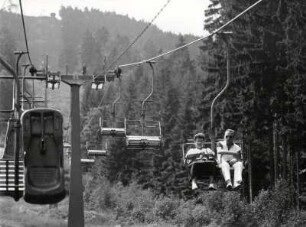 Seilbahn zum Hohen-Bogen im Bayerischen Wald