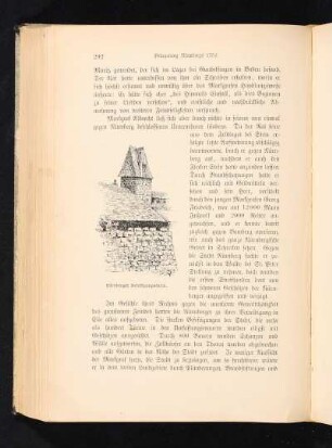 Nürnberger Befestigungsturm.