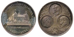 Medaille auf das Krieger-Waisenhaus in Glückstadt