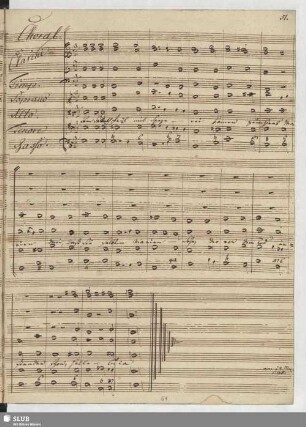 Choral: Am Sabbath früh