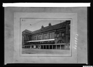 Kulturhaus, Aussenansicht, Repro, Foto 1960