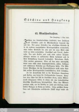 Südchina und Hongkong