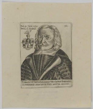 Bildnis des Caspar Barthius