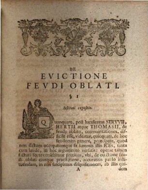 De Evictione Fevdi Oblati Diatribe