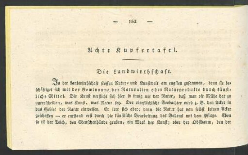 Achte Kupfertafel. Die Landwirthschaft.