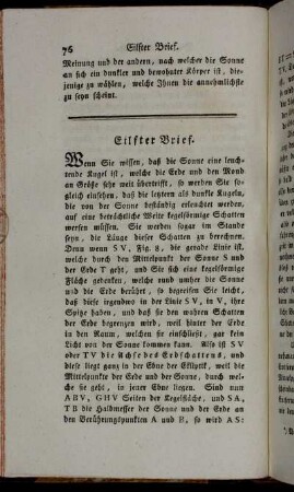Eilfter Brief. - Funfzehnter Brief.