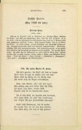 Sechste Periode. (Von 1830 bis jetzt.)