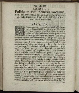 Declaratio.