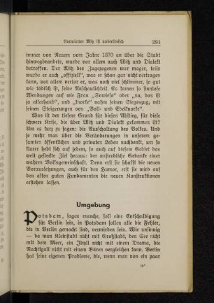 Umgebung