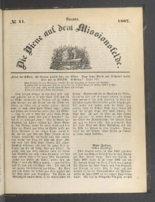 N° 11. November. 1867