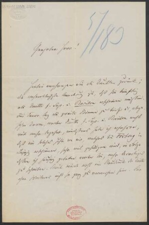 Brief an Adolph Fürstner : 02.01.1883