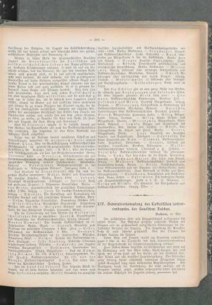 XIV. Generalversammlung des Katholischen Lehrerverbandes des Deutschen Reiches
