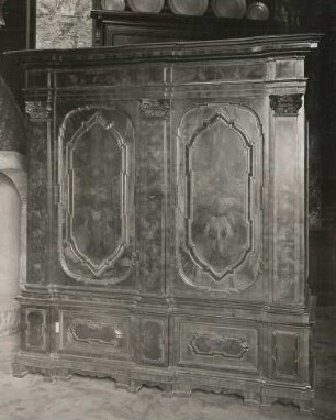 Kleiderschrank aus Schloss Moritzburg, 1715/1720