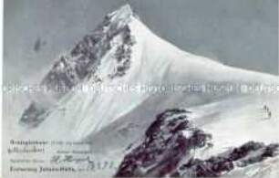Blick auf den Großglockner, von der Erzherzog Johann-Hütte aus