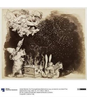 Der Traumgott streut Mohnkörner aus, zu Heinrich von Kleist "Der zerbrochene Krug"