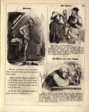 "Monolog" "Ein Patriot" "Der Wiener vom alten Schlag"