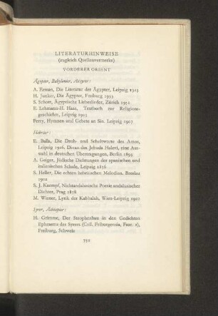 Literaturhinweise