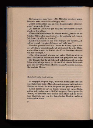 Wetterbericht und drohender Aufruhr