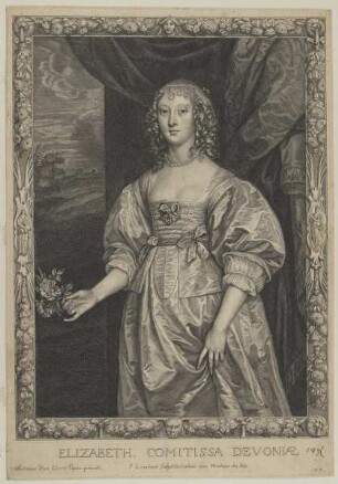 Bildnis der Elizabeth Comitissa Devonia