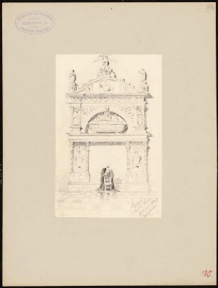S. Maria nuova, Neapel: Grabmal d. Galeazzo Sanseverino