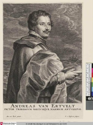 Andreas van Ertvelt [Porträt des Andries van Artvelt; André van Eertvelt; Portret van Andries van Eertvelt]