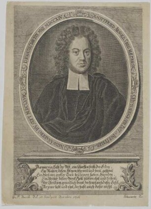 Bildnis des Gottfried Arnold
