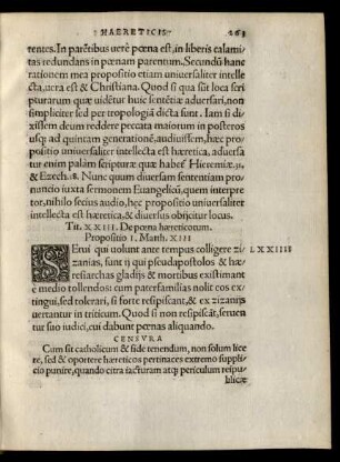 Tit. XXIII. De poena haereticorum.