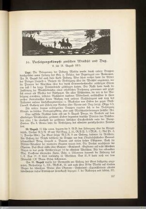 10. Verfolgungskämpfe zwischen Weichsel und Bug